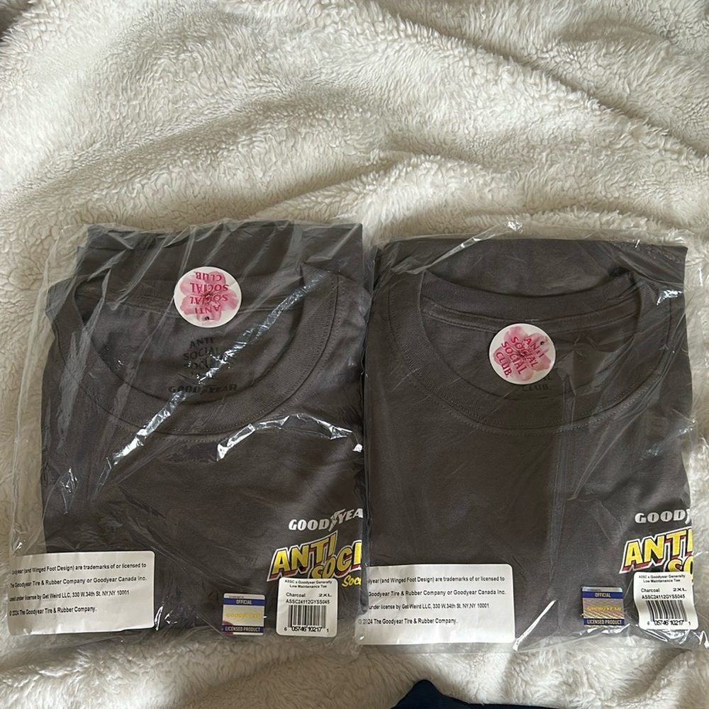 anti social social club x goodyear tee